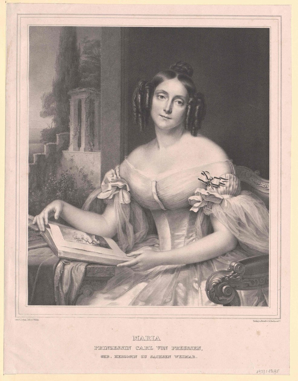 Princesse de Saxe-Weimar Eisenach Maria - Artist Unknown