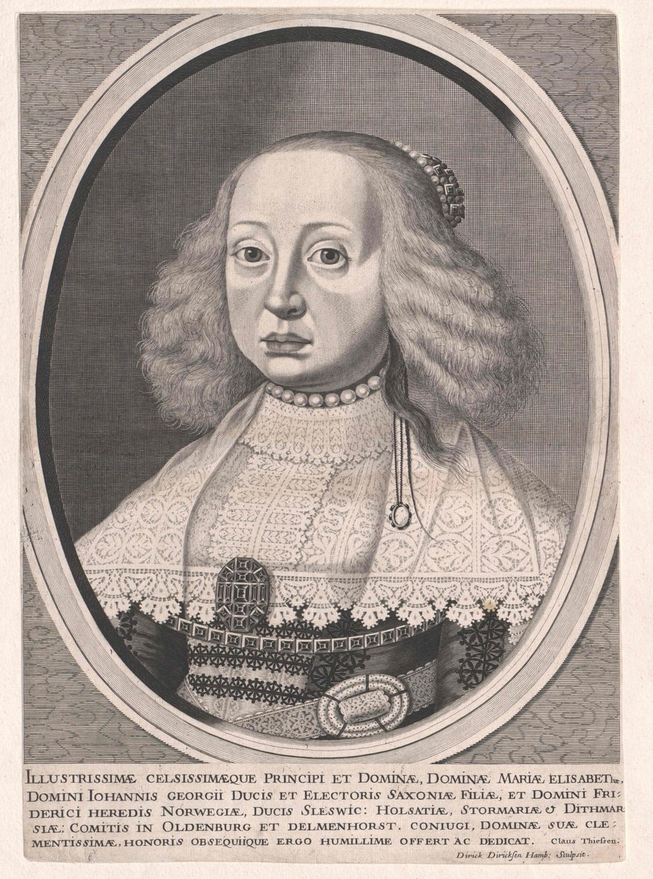 Princesse de Saxe Marie Elisabeth - Artist Unknown