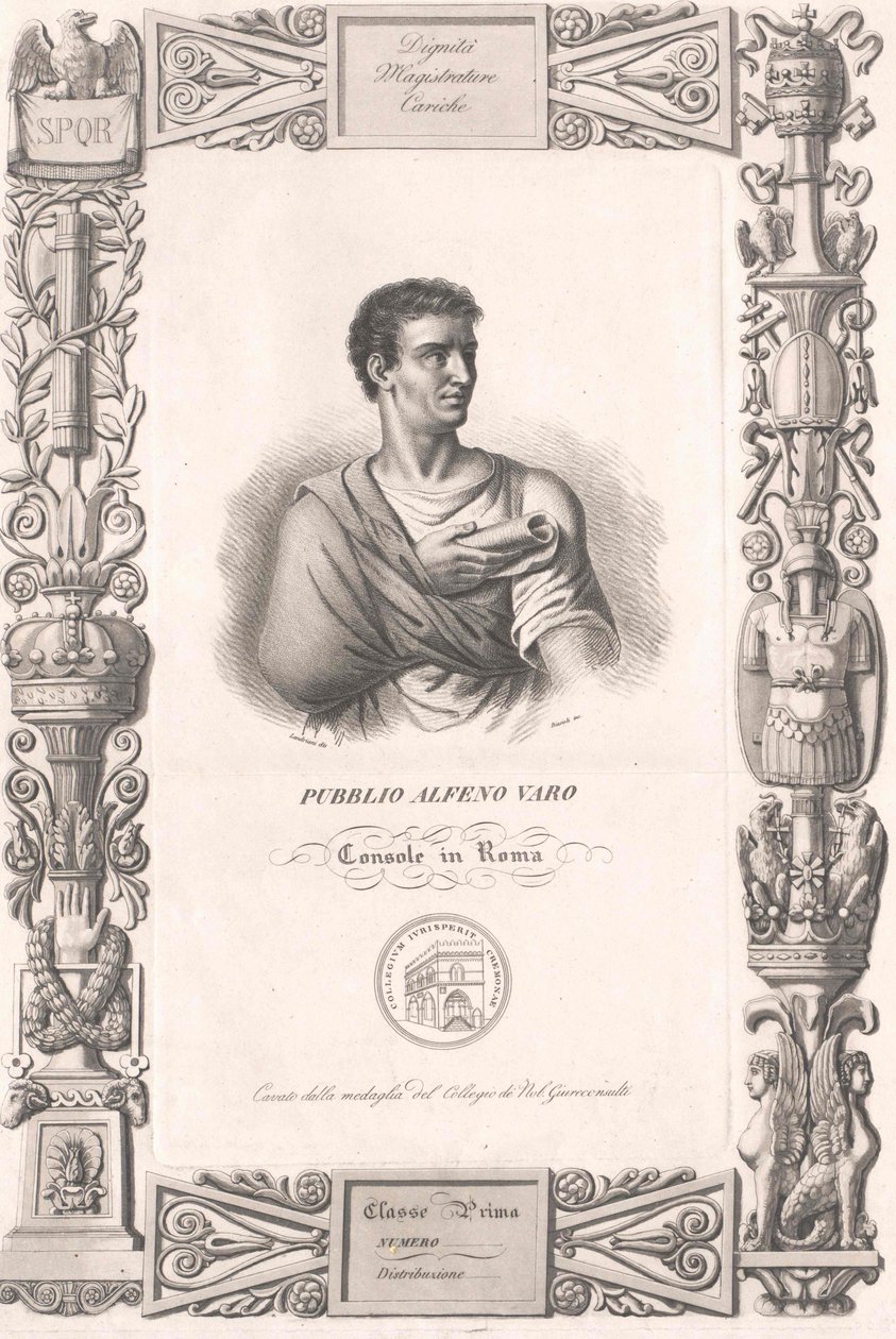 Publius Alphenus Varus - Artist Unknown