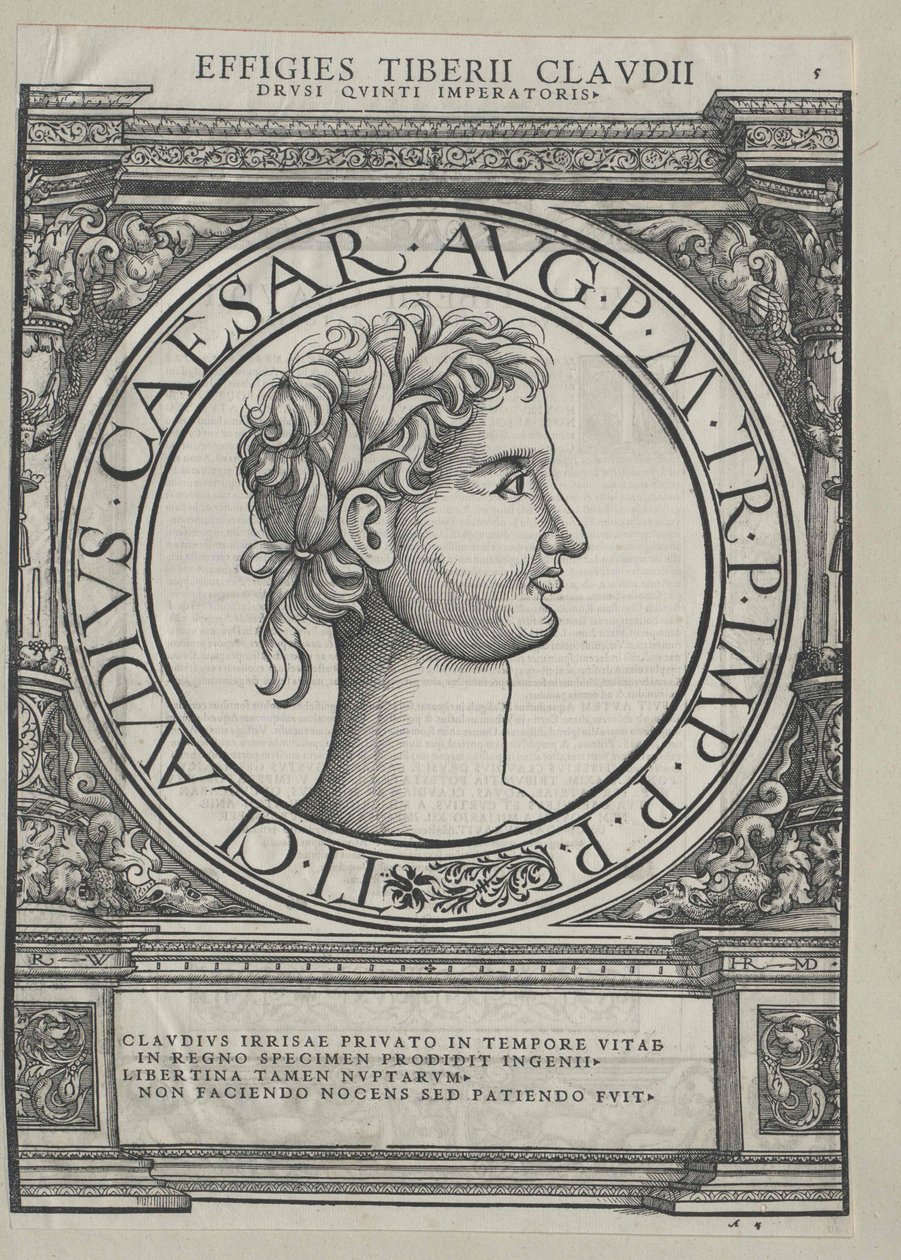 Empereur romain Claude - Artist Unknown