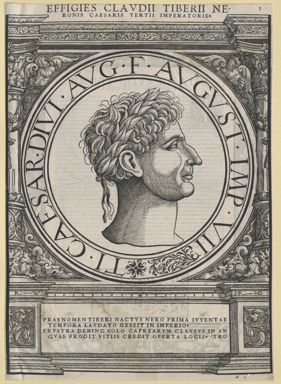 Empereur romain Tibère - Artist Unknown