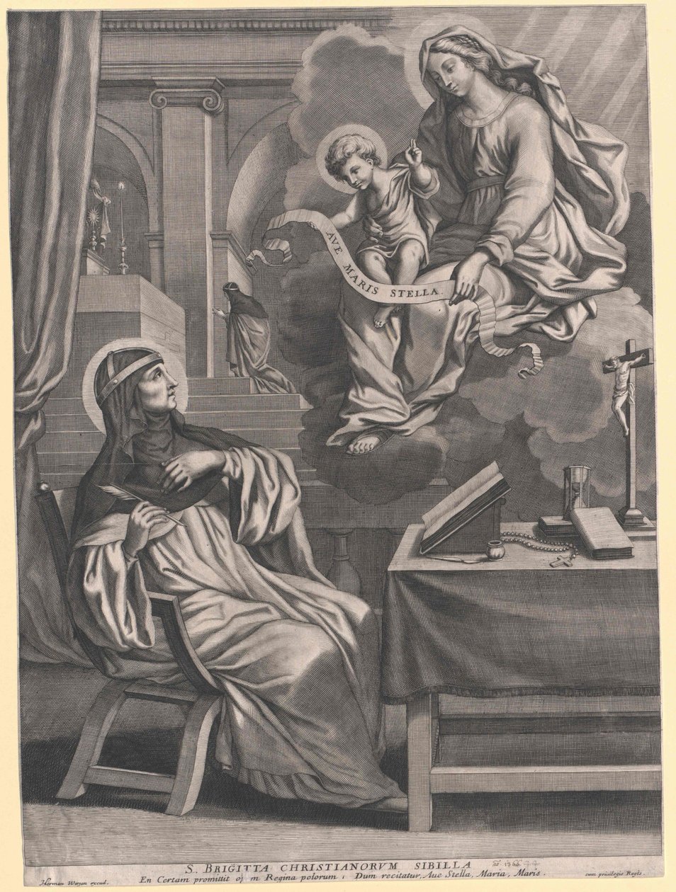 Sainte Brigitte de Suède - Artist Unknown