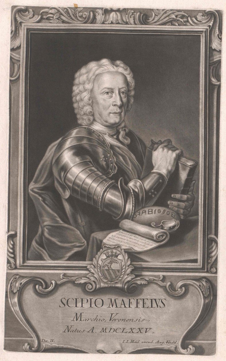 Scipione Marquis Maffei - Artist Unknown