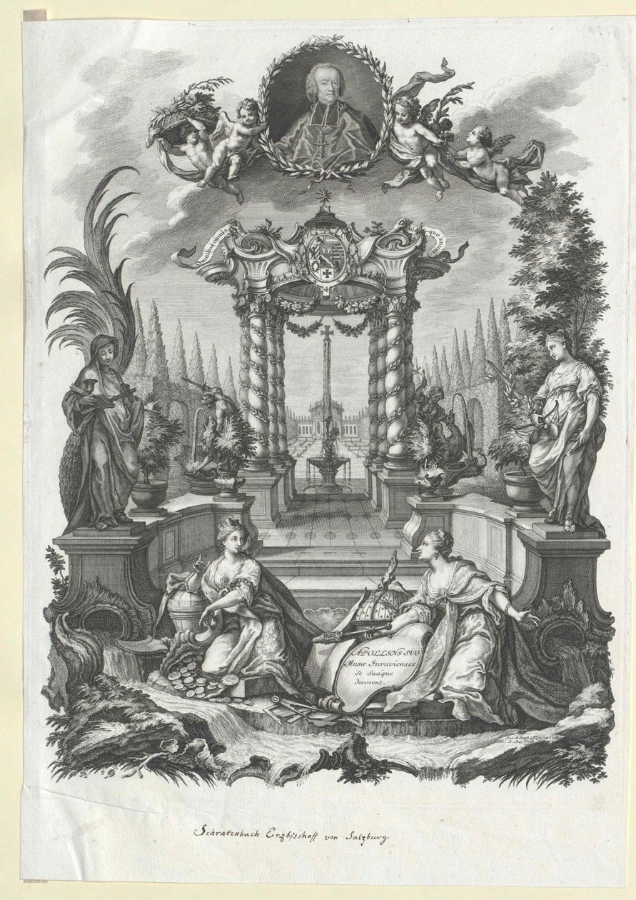 Sigismund Christoph count Schrattenbach - Artist Unknown