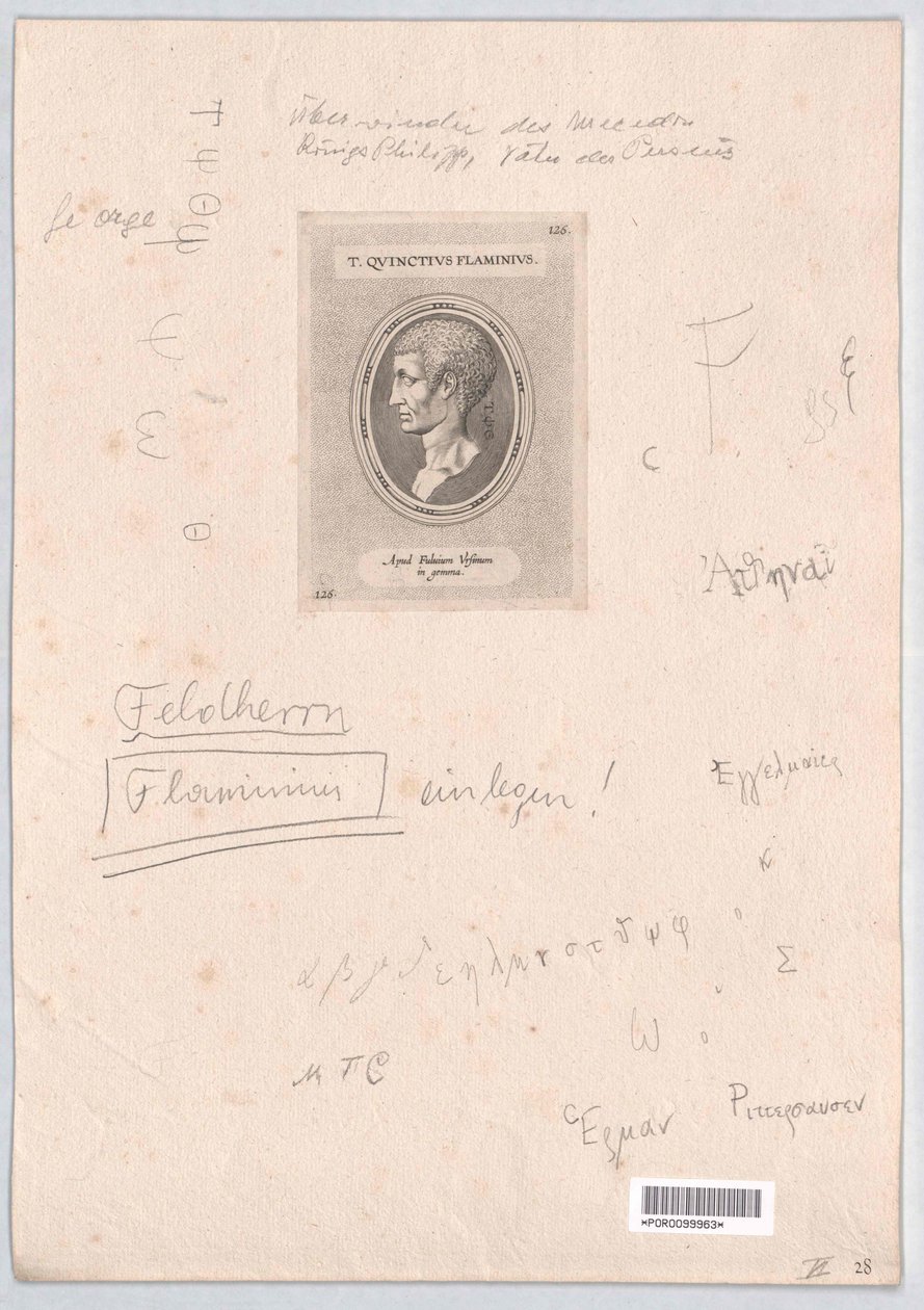 Titus Quinctius Flaminius - Artist Unknown