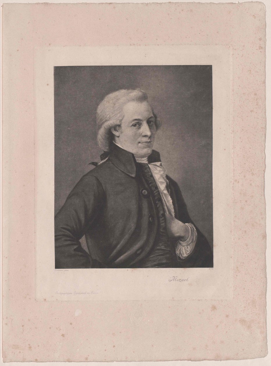 Wolfgang Amadeus Mozart - Artist Unknown