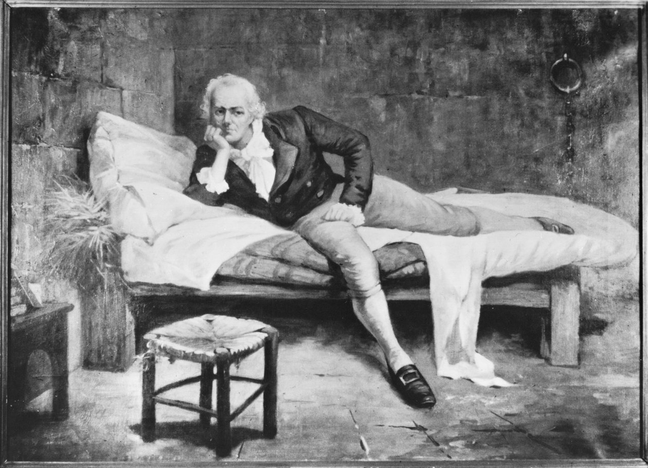 Francisco de Miranda dans la prison de La Carraca, Cadix, Espagne, début du 19ème siècle, 1896 - Arturo Michelena