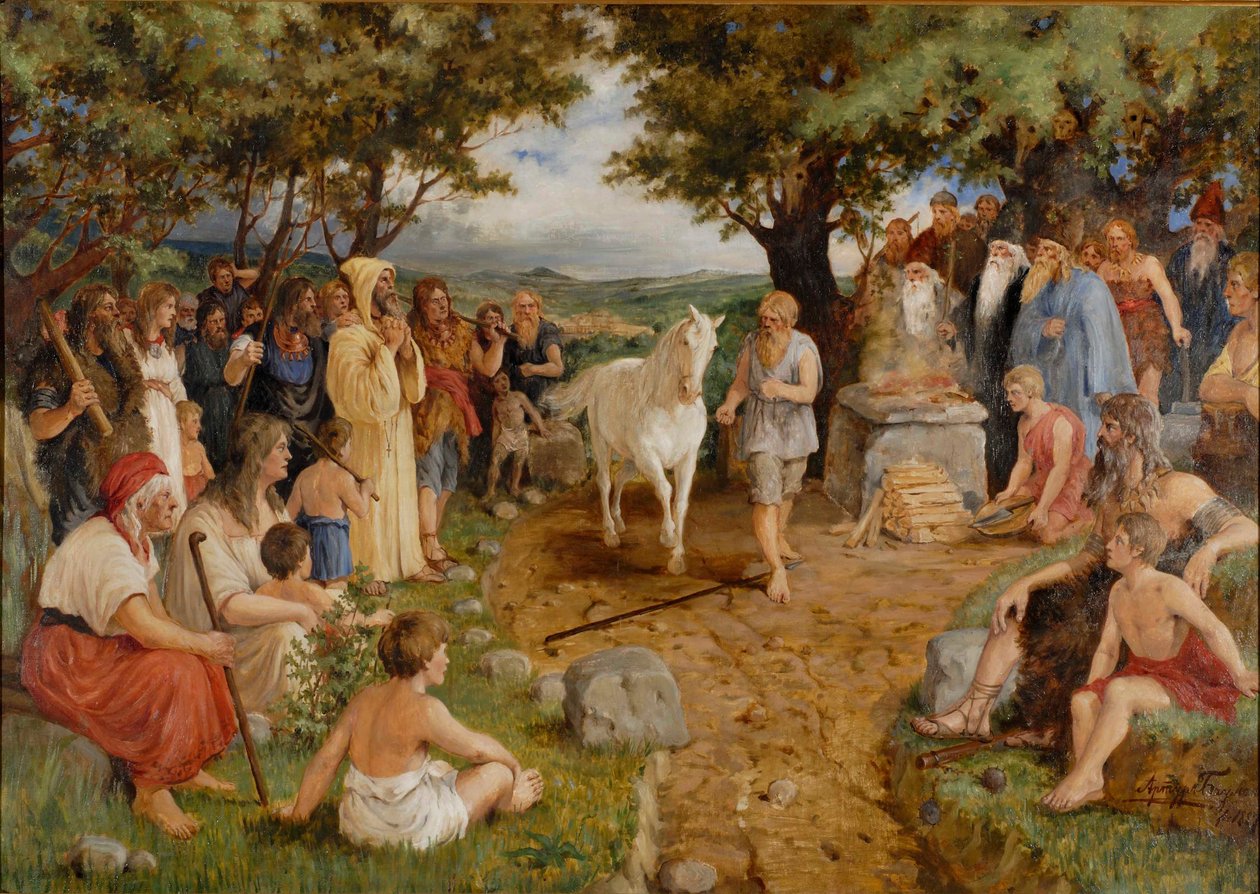 Cheval du destin - Arturs Baumanis