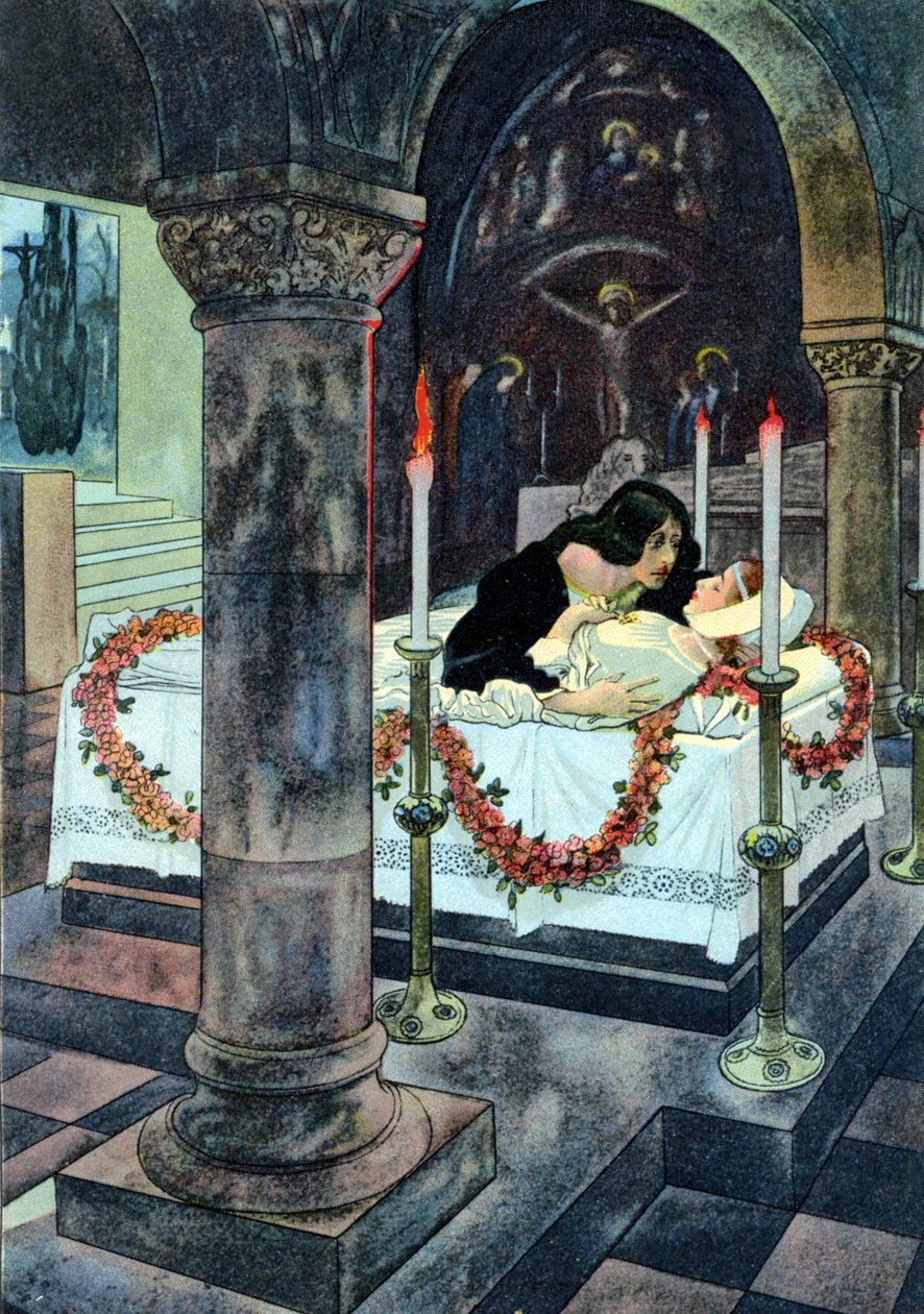 Roméo et Juliette, vers 1880 - Artus Scheiner