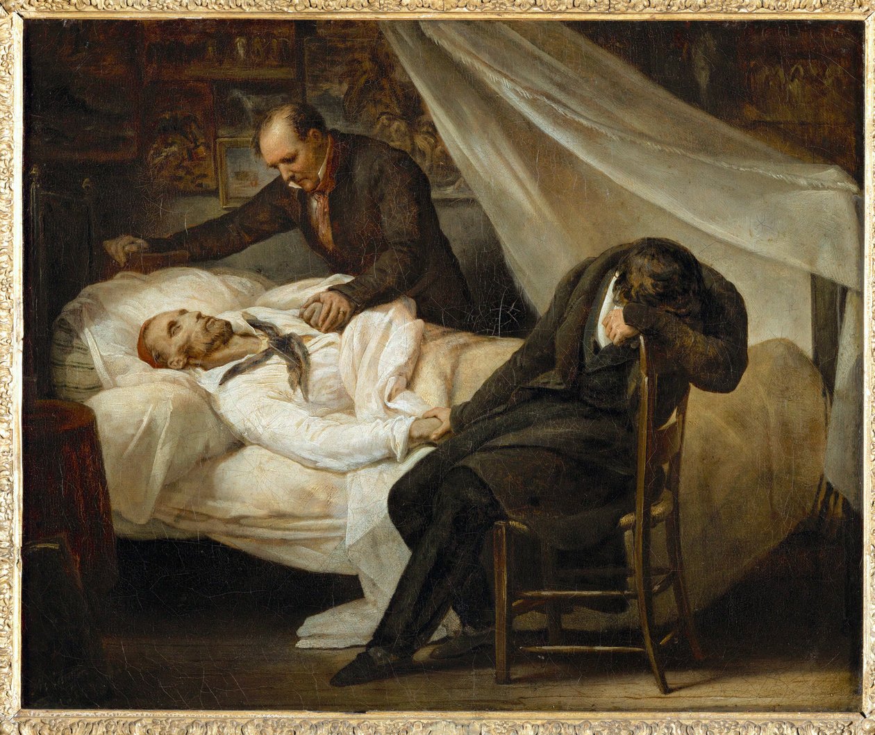La mort de Gericault … - Ary Scheffer