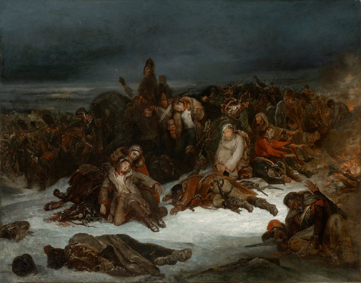 La Retraite de Napoléon - Ary Scheffer