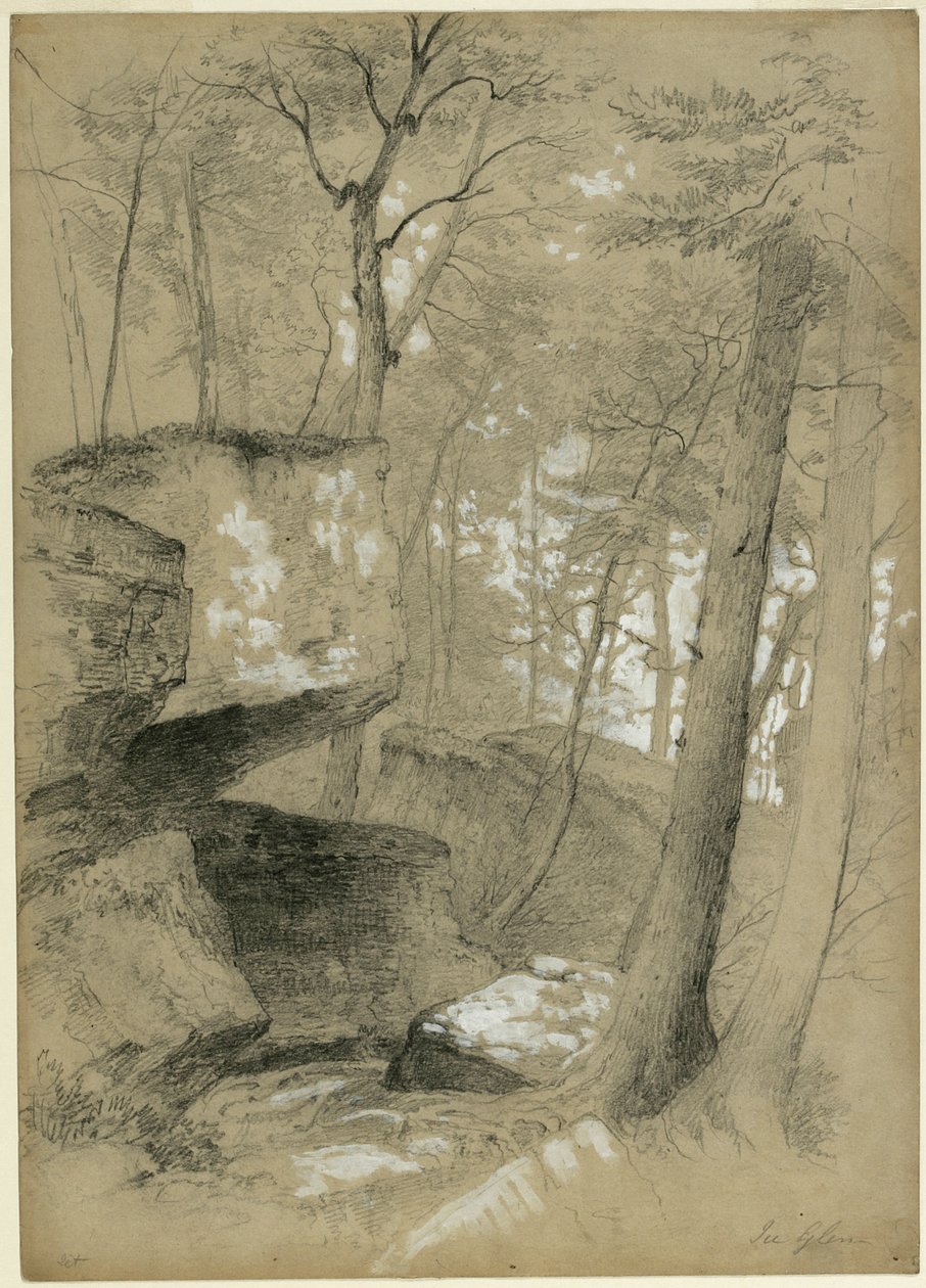 Étude de rochers et d