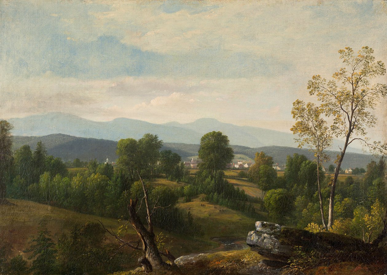 Une vue de la vallée - Asher Brown Durand