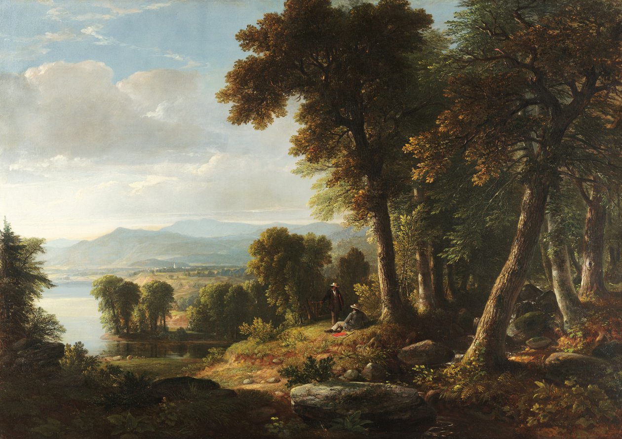 Paysage, 1850 - Asher Brown Durand
