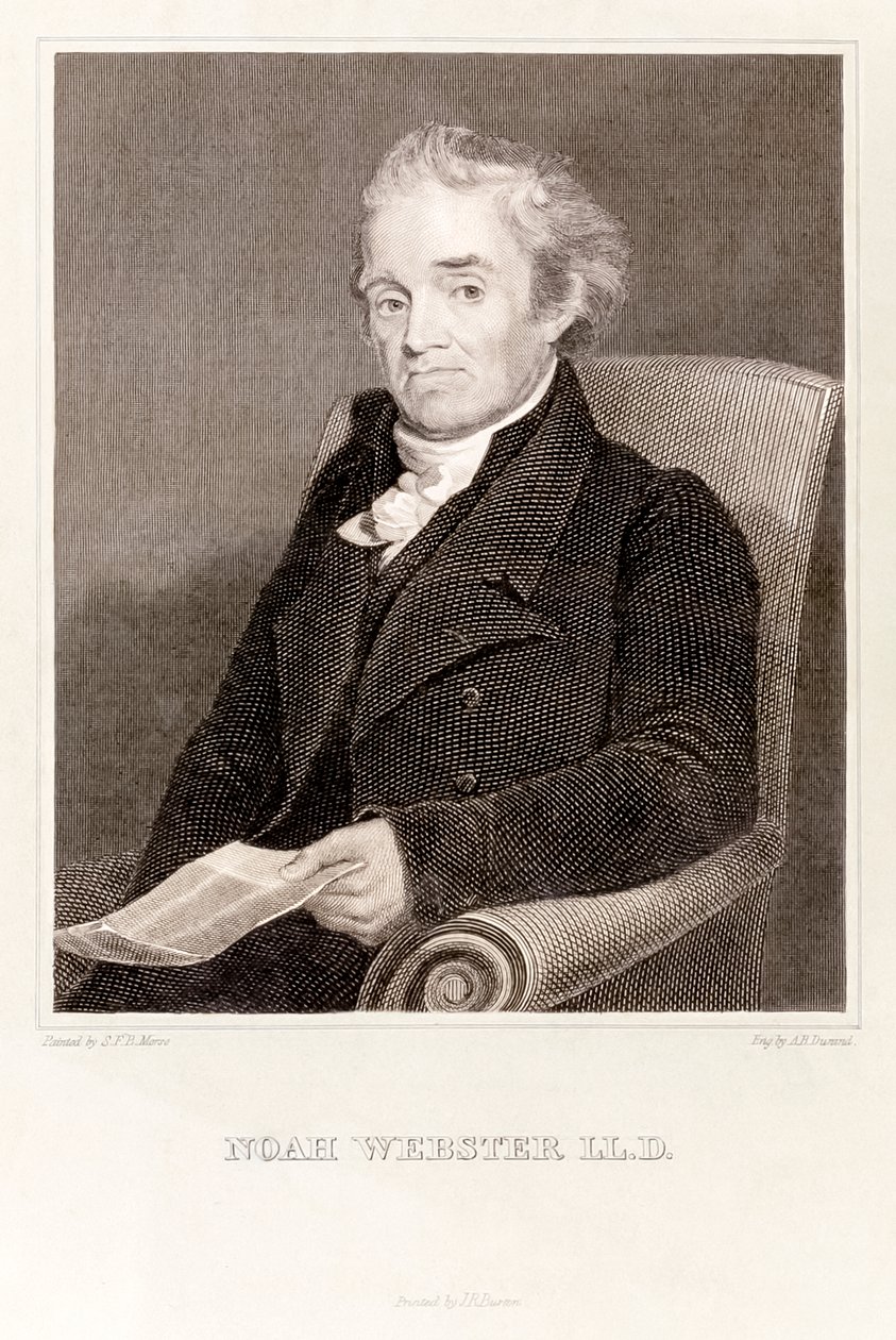 Noah Webster : lexicographe américain - Asher Brown Durand