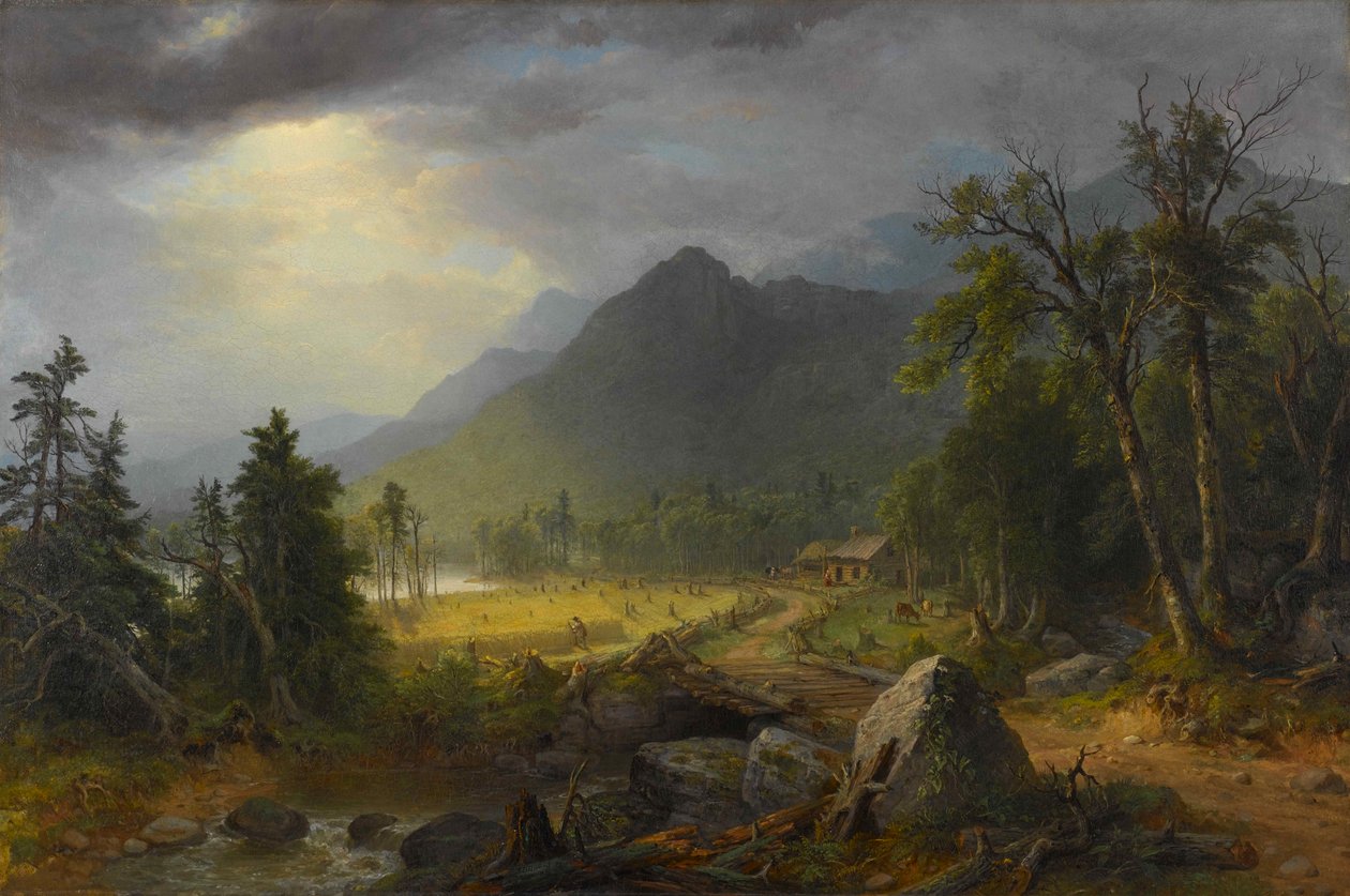 La première moisson dans le désert - Asher Brown Durand
