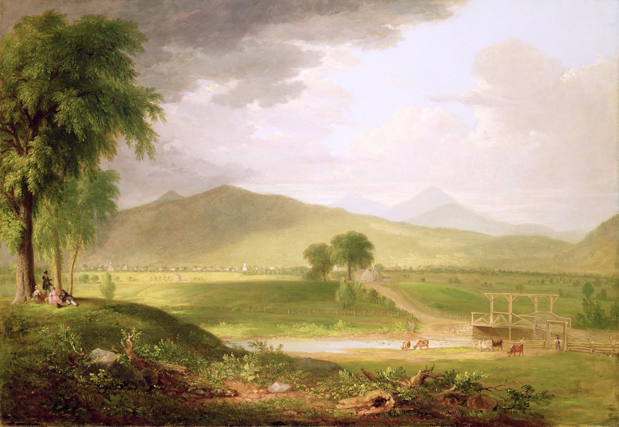 Vue de Rutland, Vermont, 1840 - Asher Brown Durand