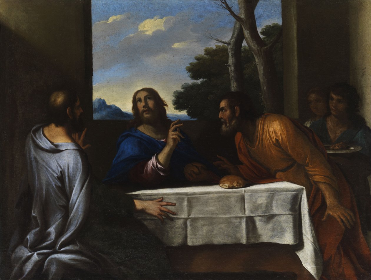 Das Abendmahl in Emmaus - Andrea di Leone
