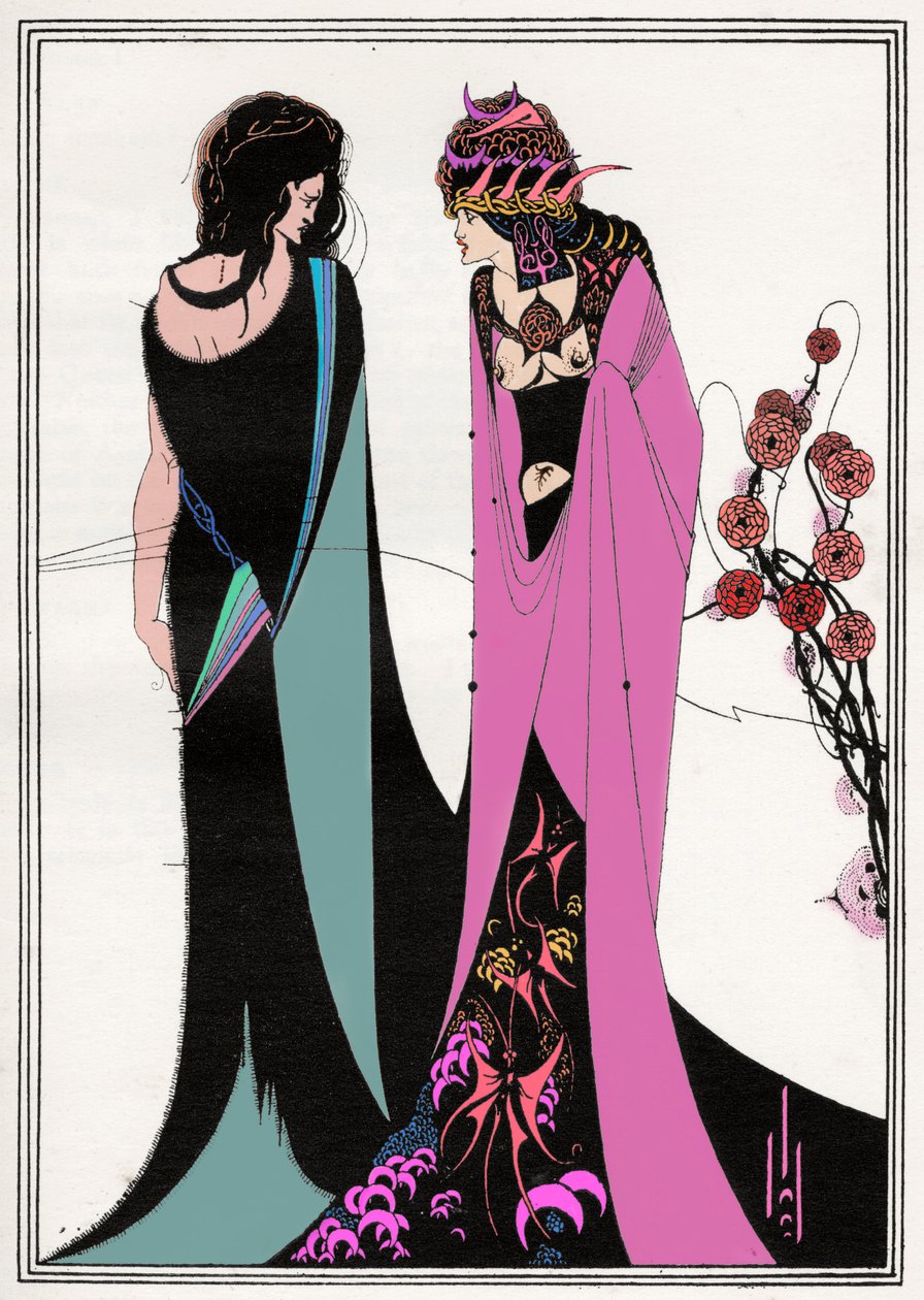 Jean et Salomé - Aubrey Beardsley