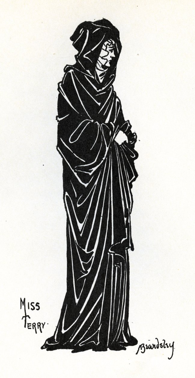 Ellen Terry en Rosamund de Clifford dans une production au Lyceum Theatre, Londres, du drame poétique 