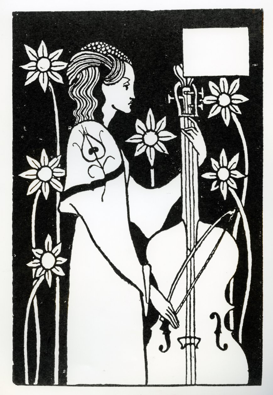 Dame avec violoncelle, de 