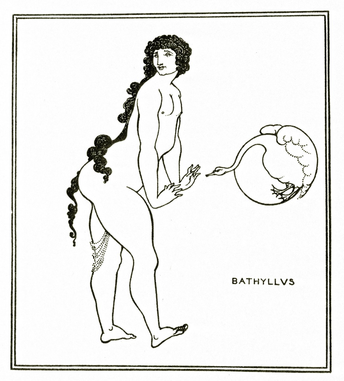 Bathyllus, c.1894 - Aubrey Beardsley