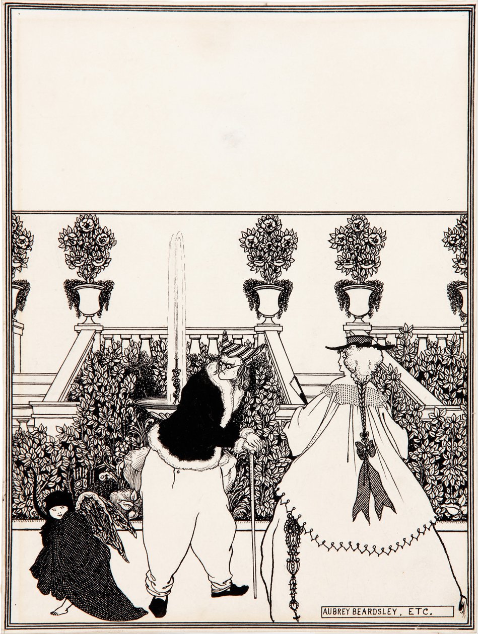 Conception de couverture pour The Savoy - Aubrey Beardsley