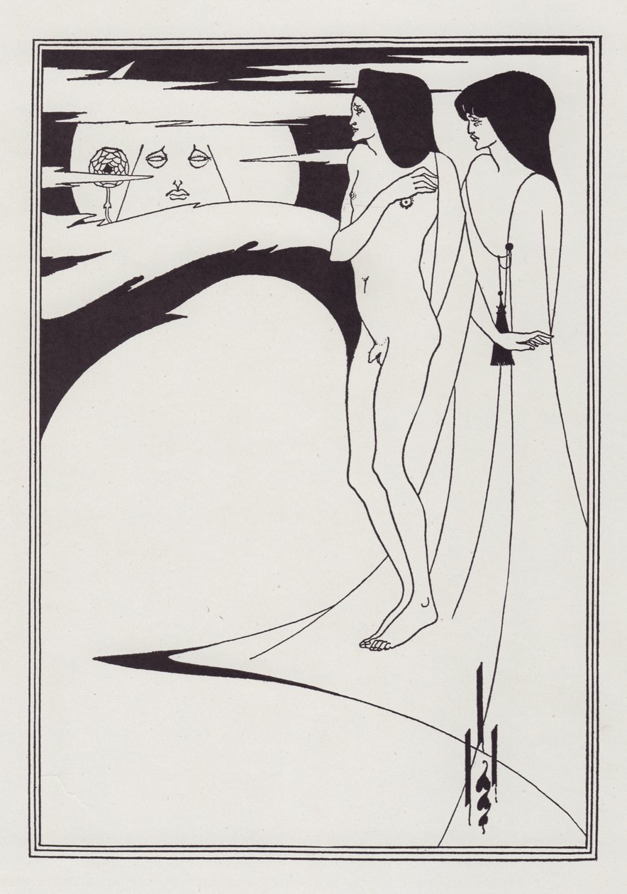 La Femme dans la Lune, 1893 - Aubrey Beardsley