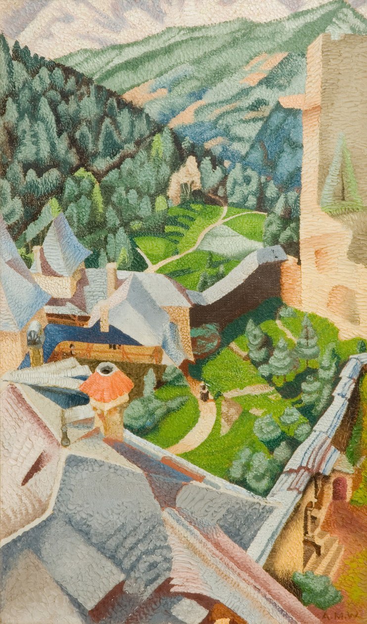 Burg, Finstergrun, 1940 - Audrey Weber