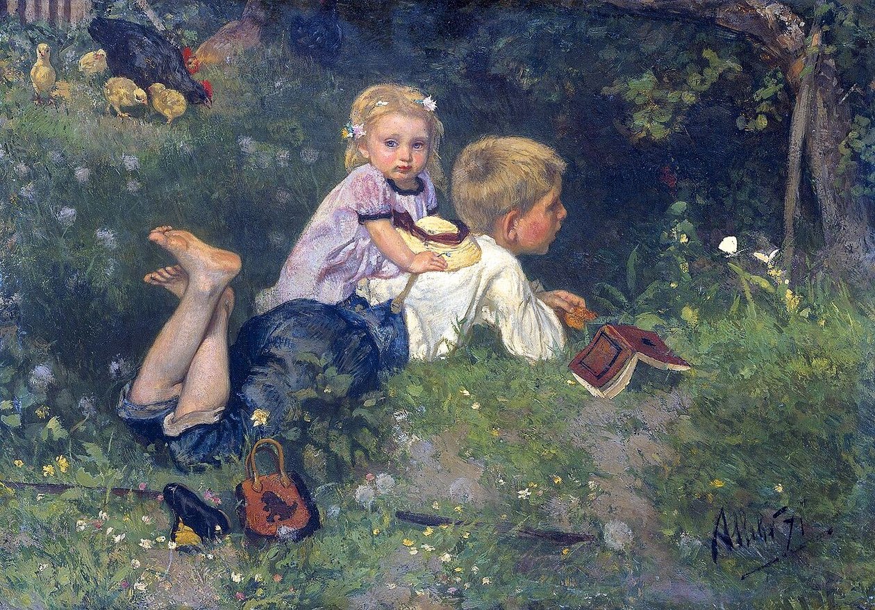Les Papillons - August Allebe
