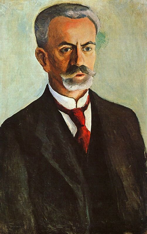 Portrait de Bernhard Koehler - August Macke