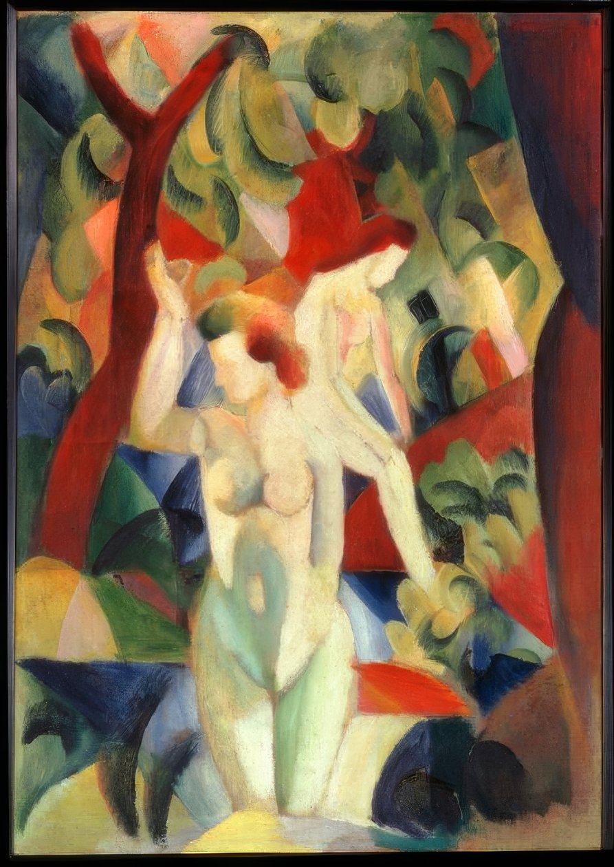 Femmes se baignant - August Macke