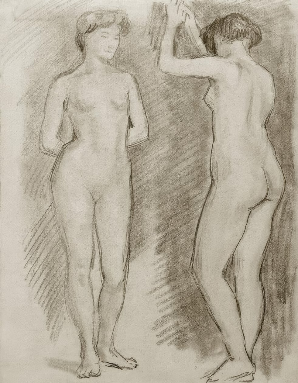 Nus féminins - August Macke