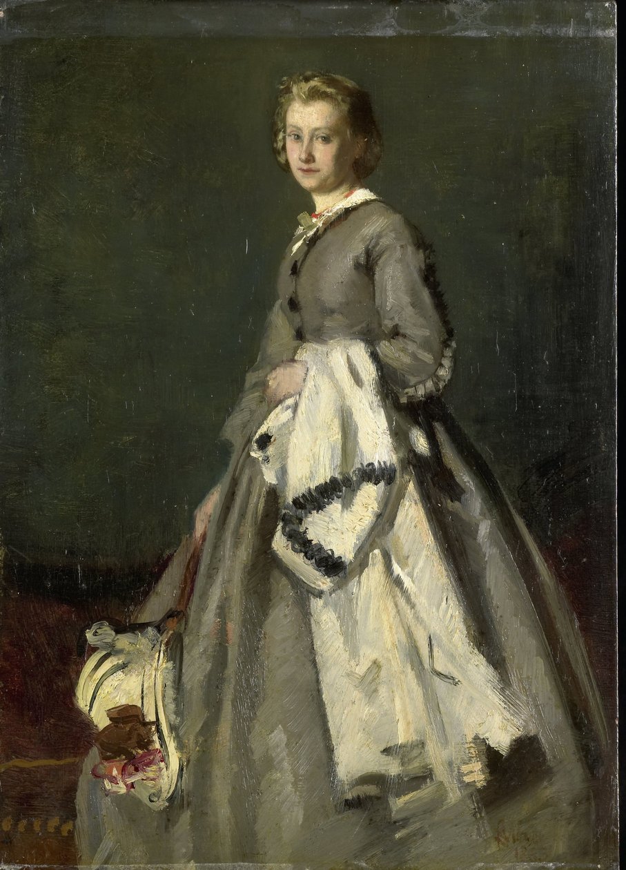 Une jeune femme - August Allebe