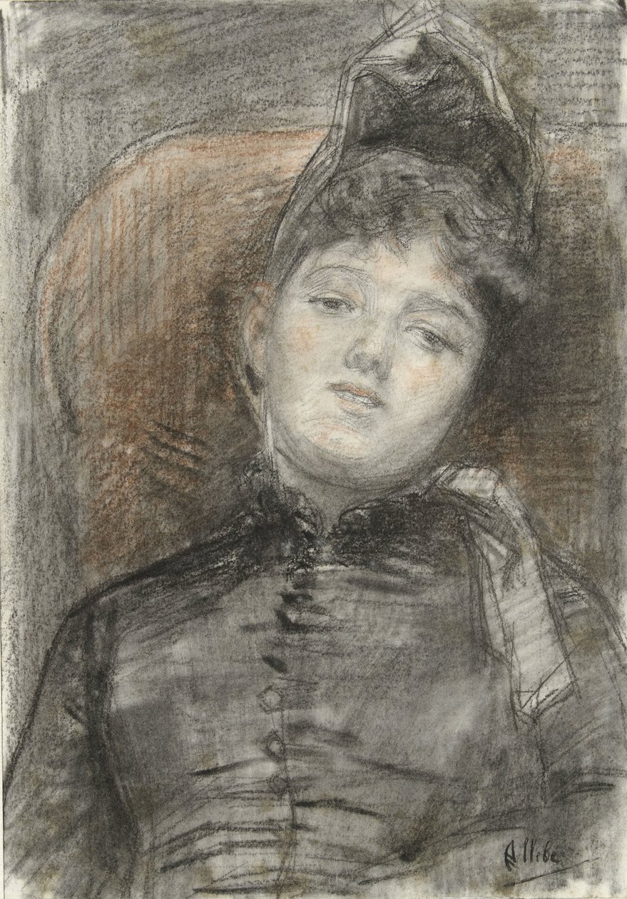 Le modèle ivre - August Allebe
