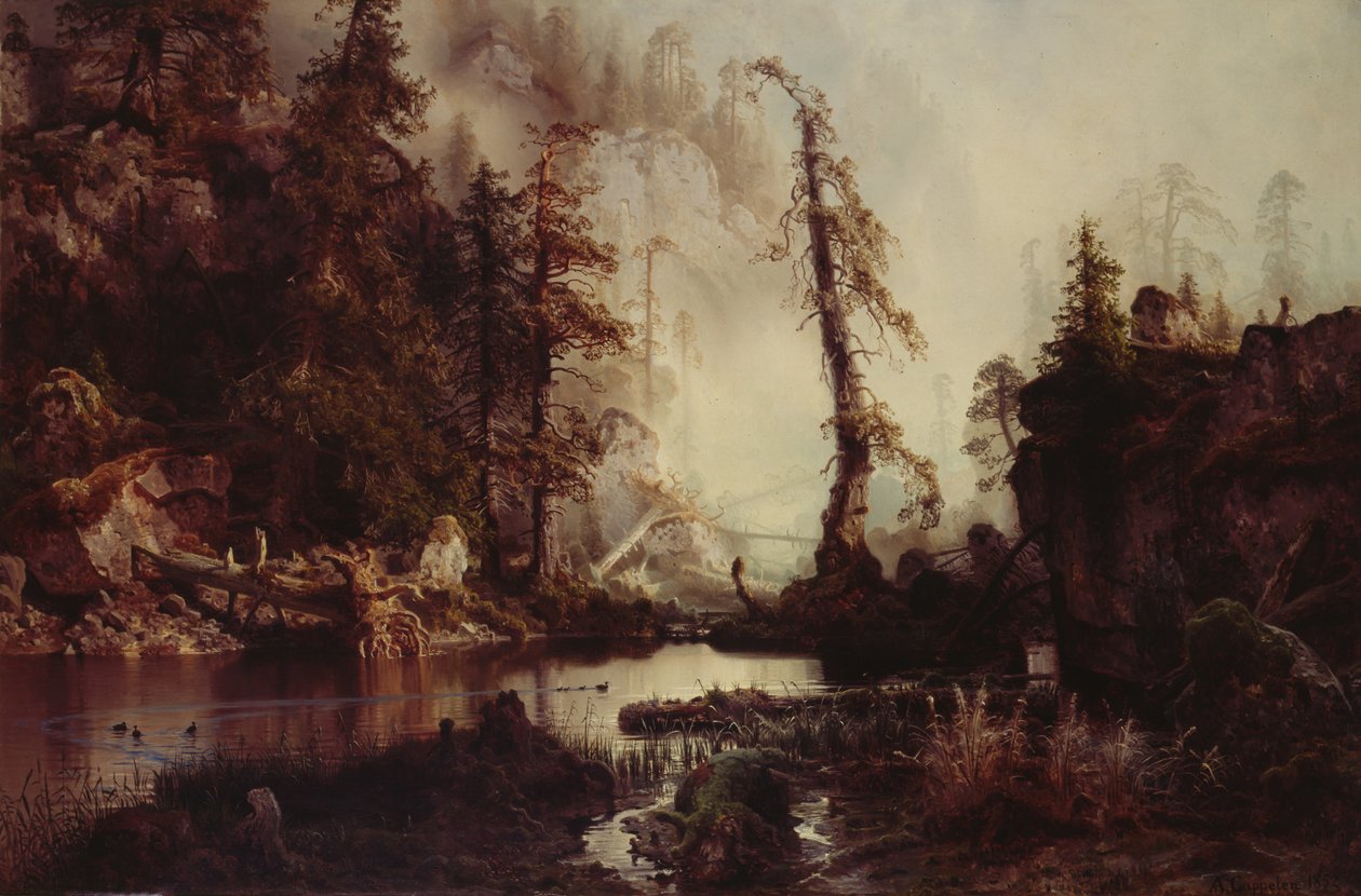 Lac noir - August Cappelen