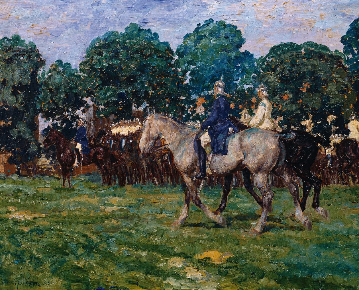 Cuirassiers - August Deusser