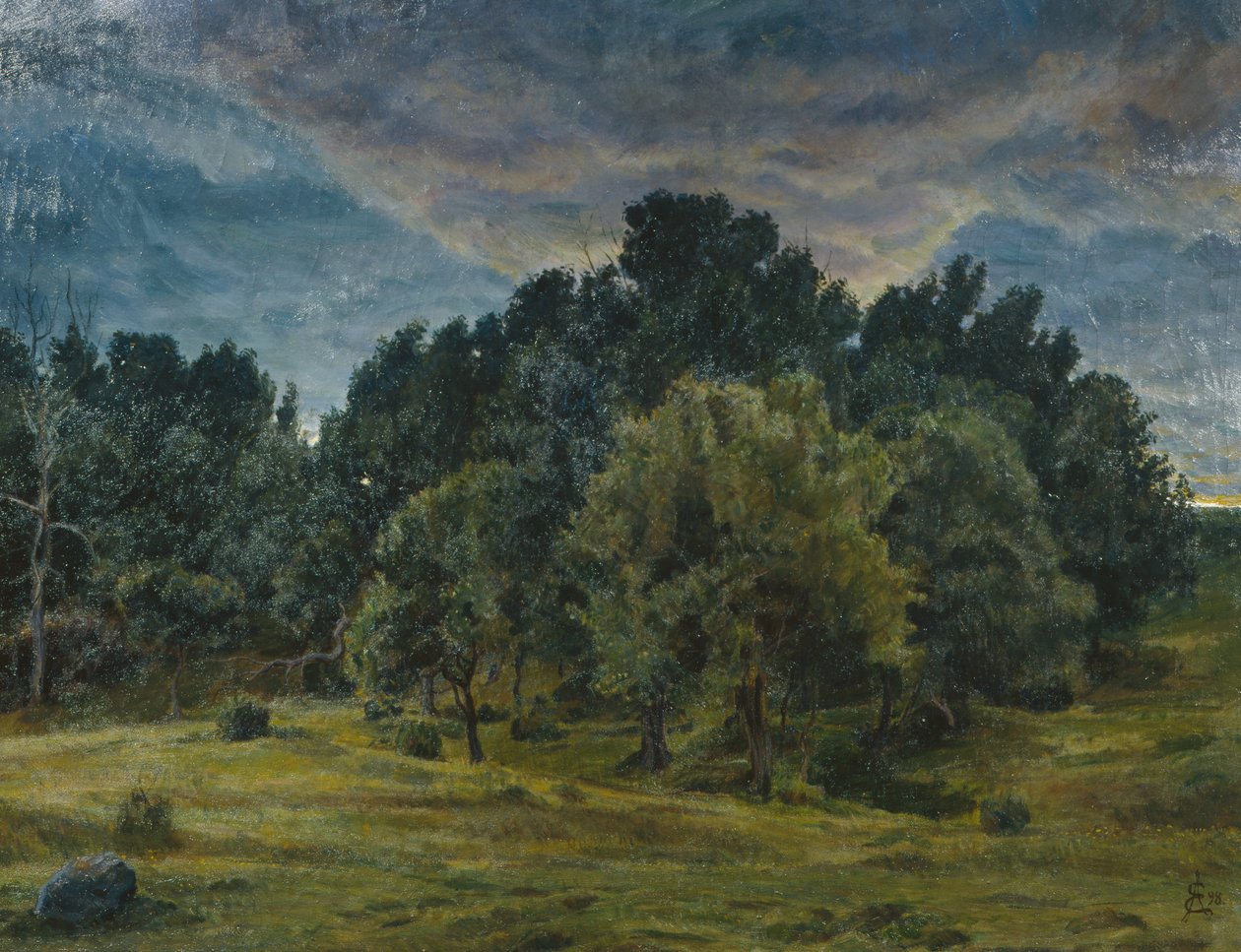 Le jardin à Eiebakke - August Eiebakke