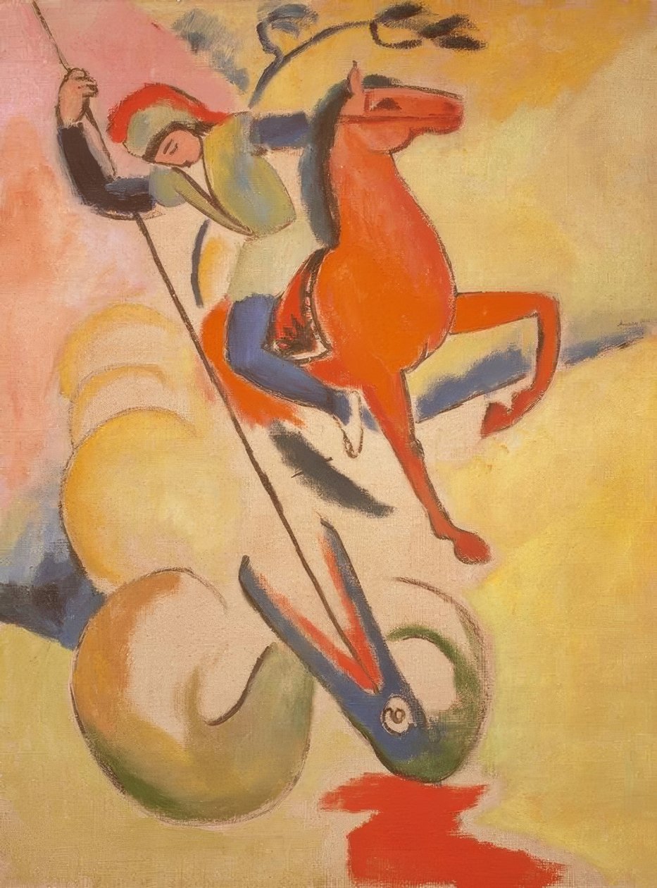Saint Georges - August Macke