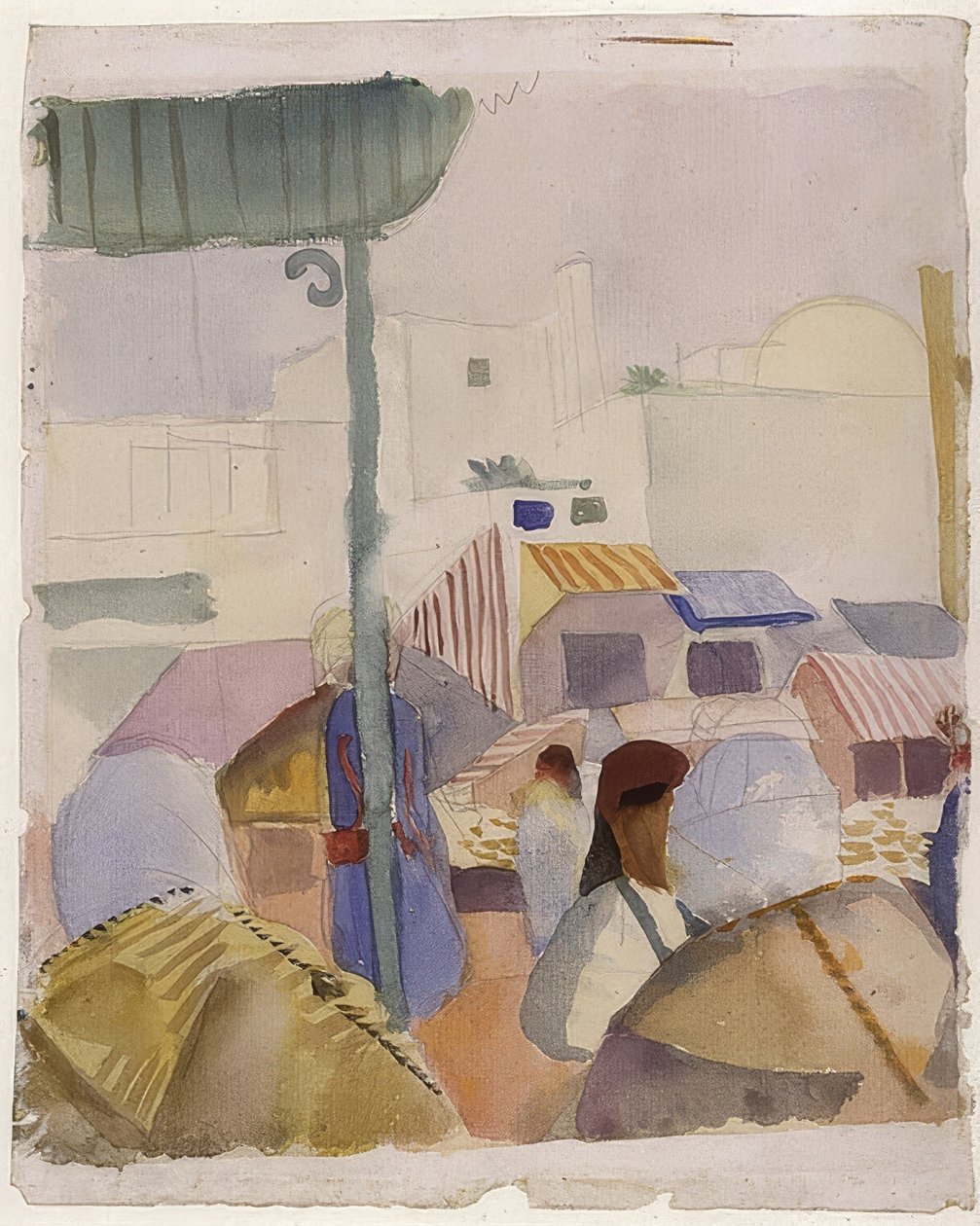 Marché à Tunis (II) - August Macke