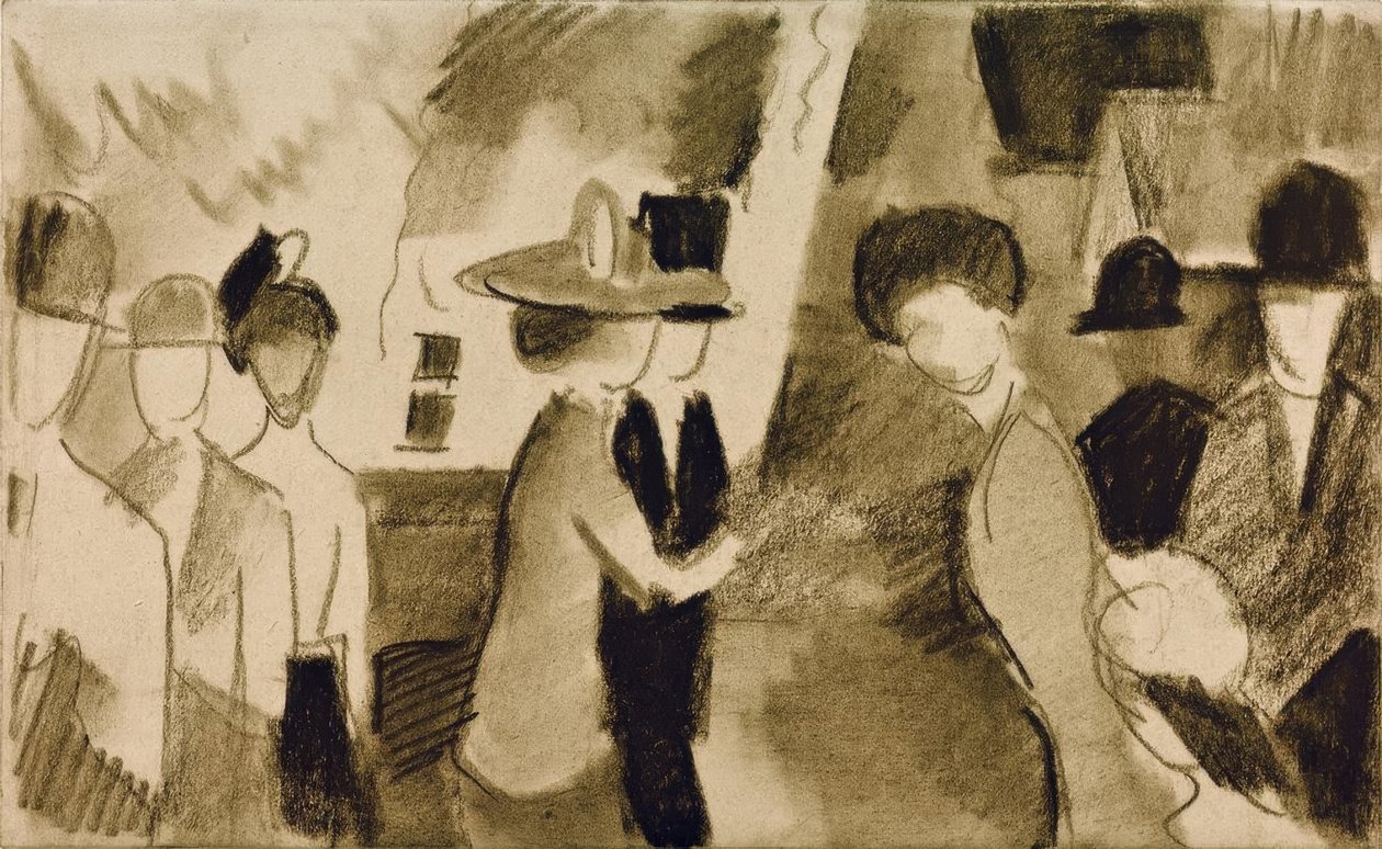 Promenade II - August Macke