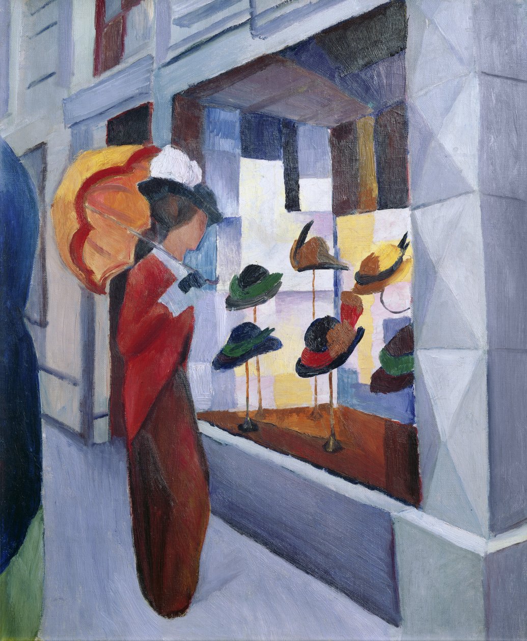 La boutique de la modiste - August Macke