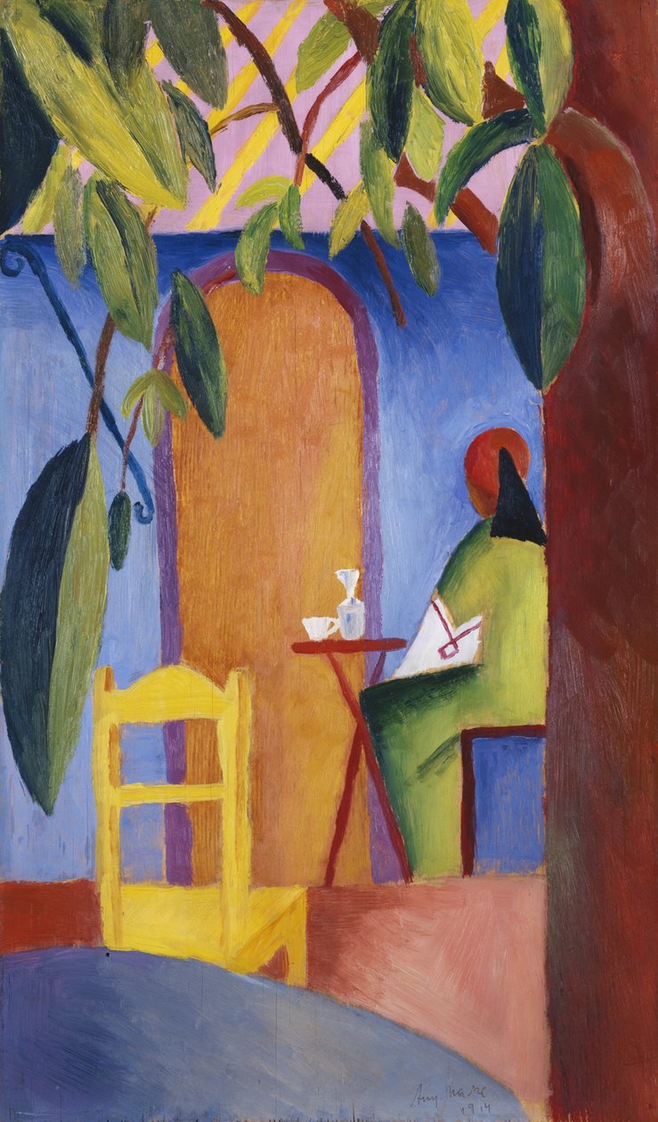 Café turc - August Macke