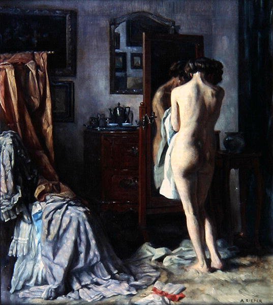 Le Boudoir - August Rieper