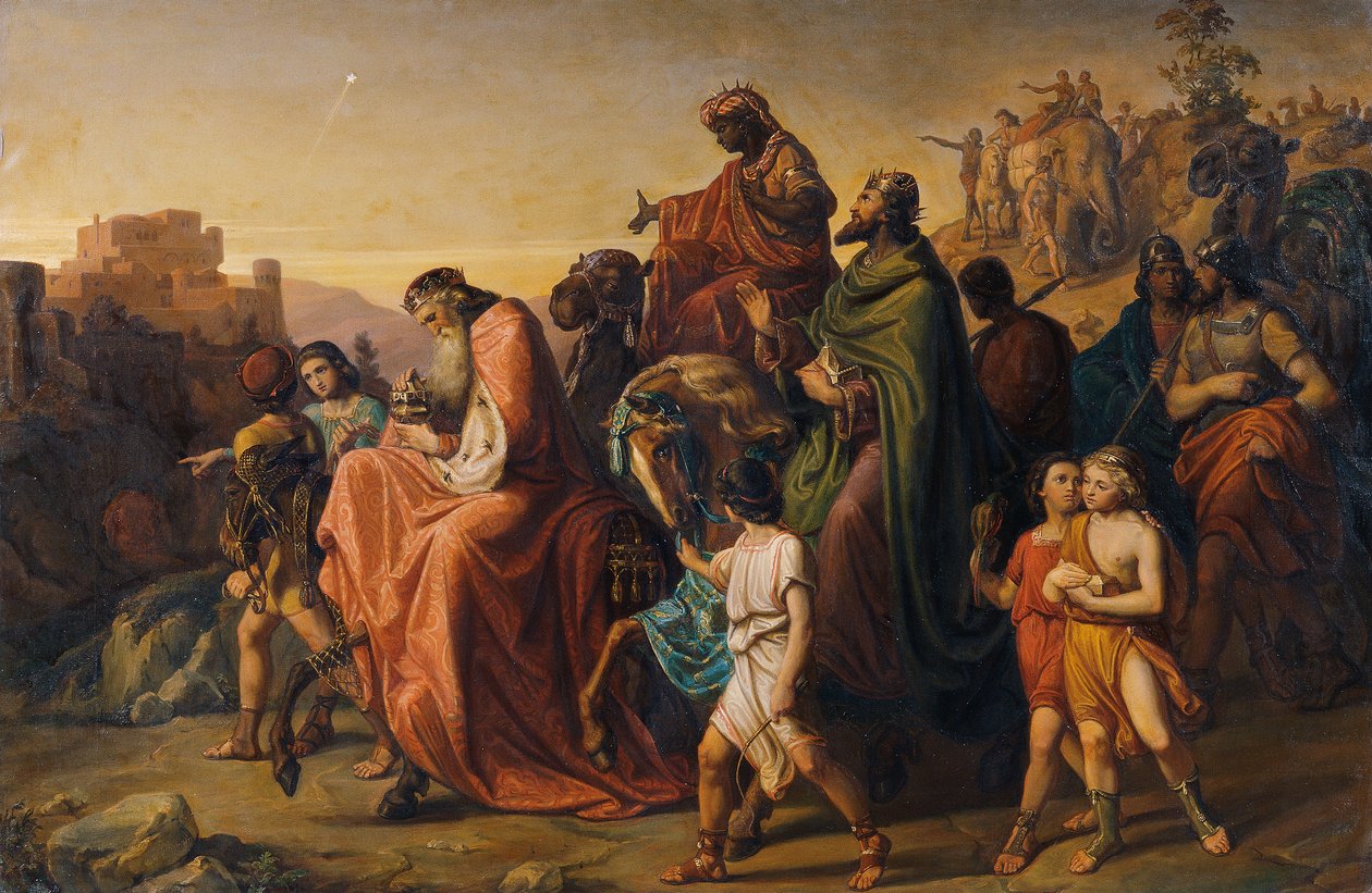 Procession des trois rois mages - August Wörndle