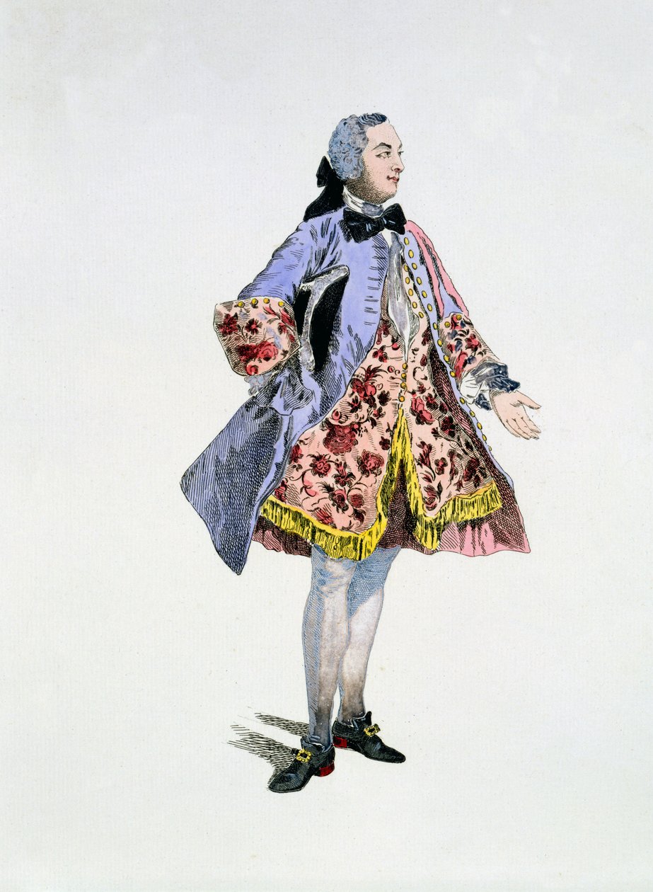 Monsieur Bellecour dans le rôle de Belfort, 9 mars 1744 - Auguste Alexandre Guillaumot