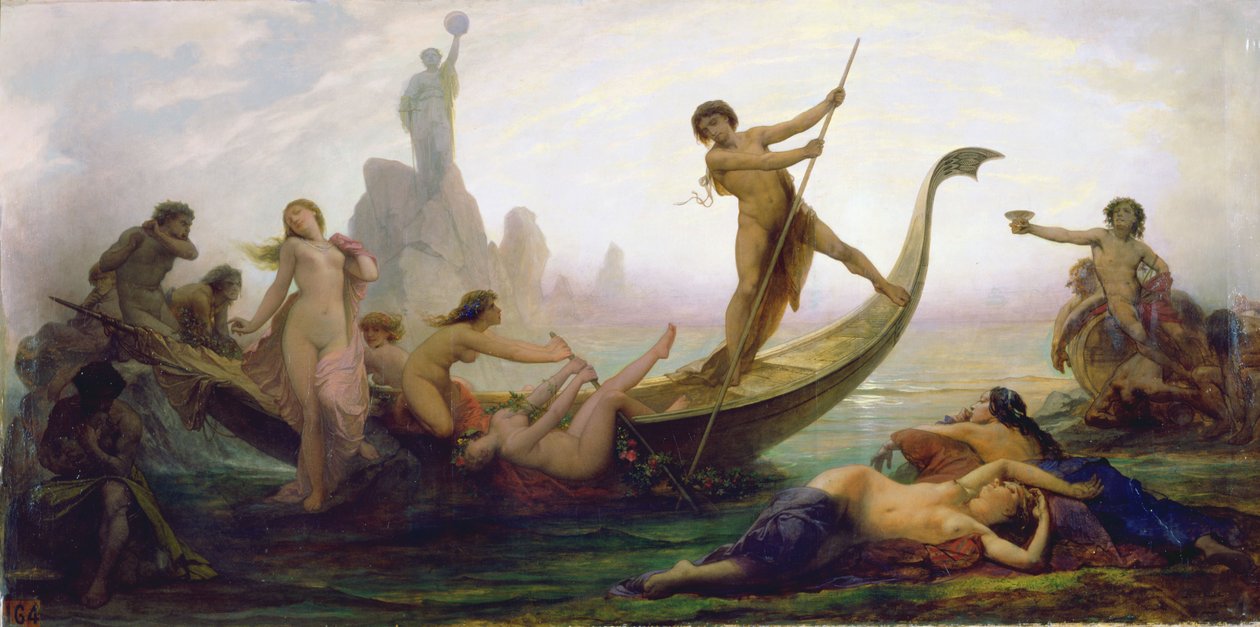 Les pièges de la vie - Auguste Barthelemy Glaize