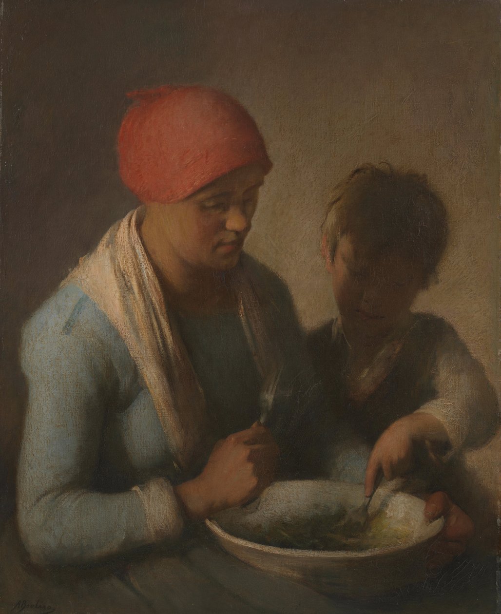 Le Repas - Auguste Boulard