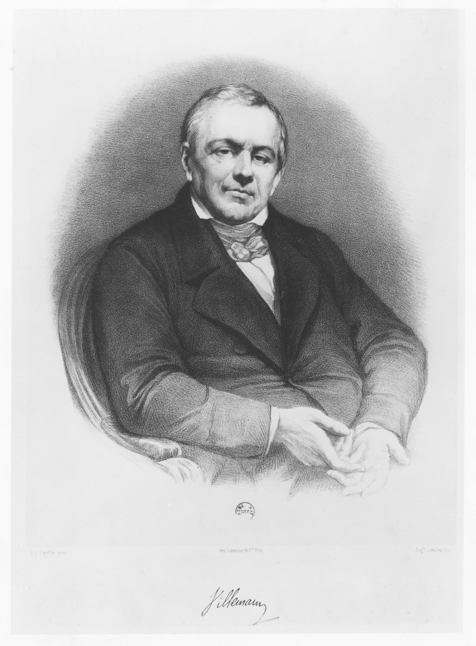 Abel-François Villemain - Auguste Charles Lemoine