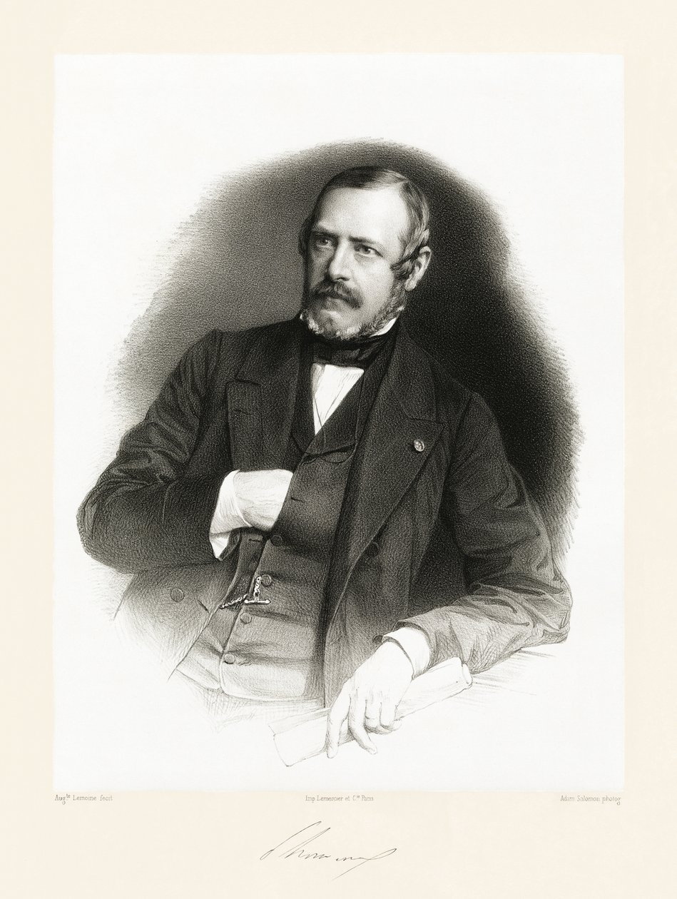 Édouard Antoine de Thouvenel, 1865-66 - Auguste Charles Lemoine